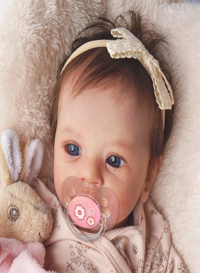 Anano Reborn Baby Dolls Real Life Baby Dolls 19 Inch Realistic Babys Doll Newborn Girl Lifelike Babys Doll Blue Eyes, Reborn Babies, Birthday Gift - Image 1
